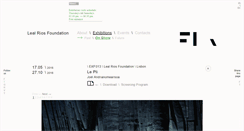 Desktop Screenshot of lealriosfoundation.com